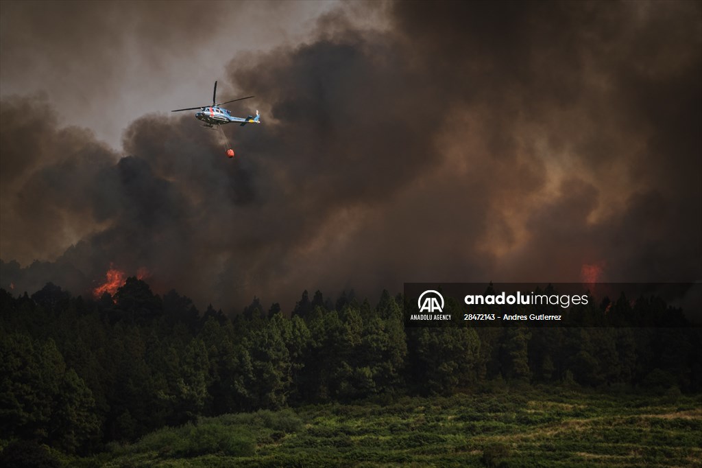 Wildfires in Spain