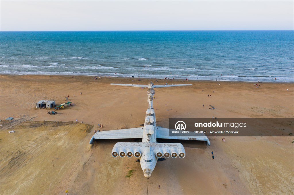 The rocket ship-ekranoplan of the project 903 "Lun"