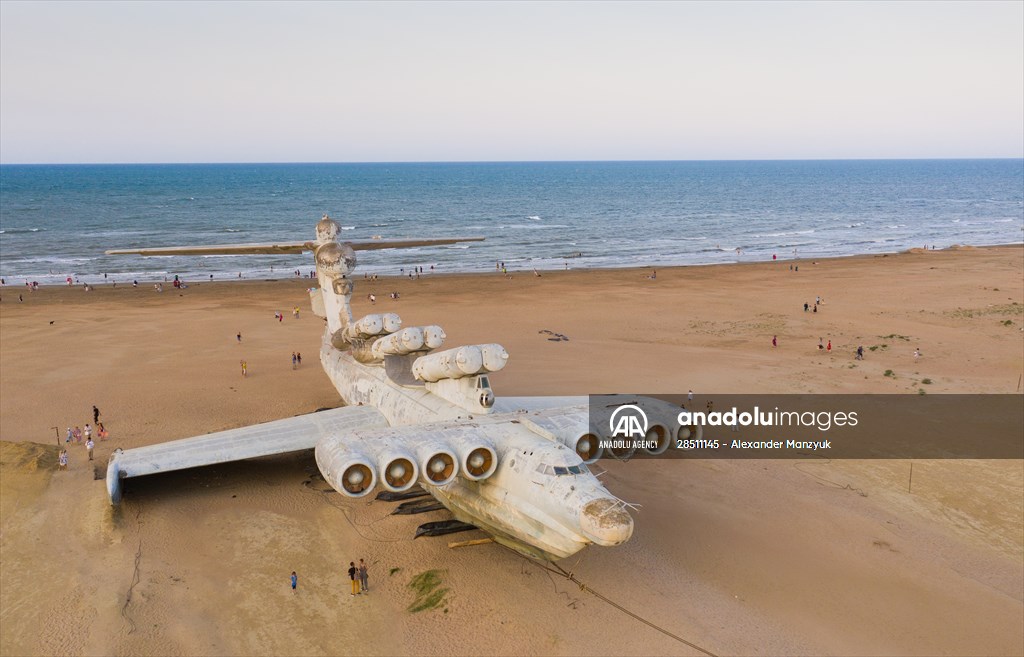 The rocket ship-ekranoplan of the project 903 "Lun"