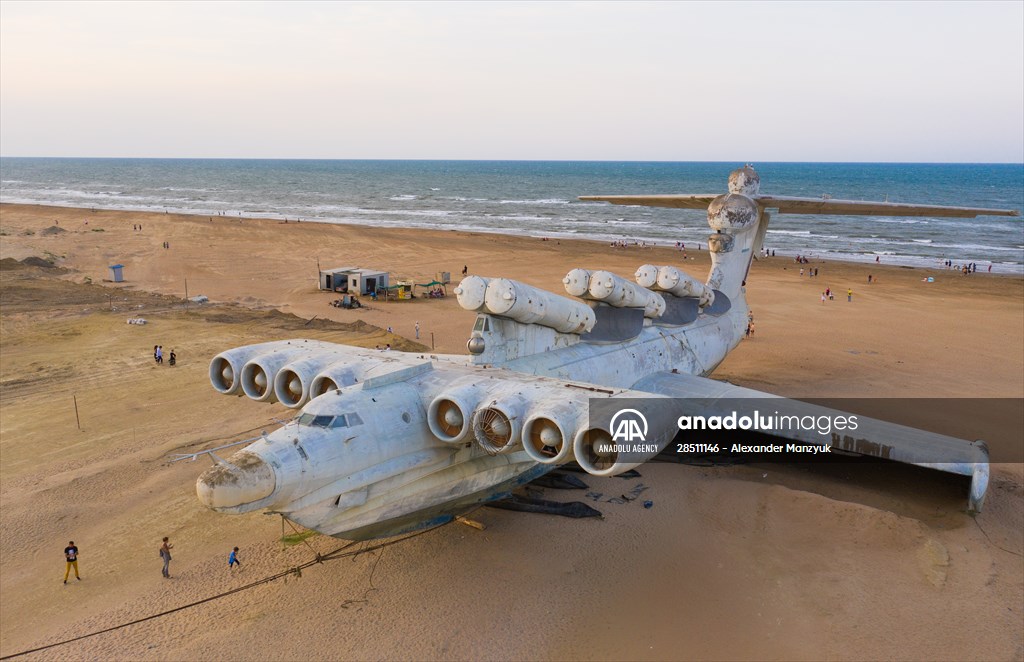 The rocket ship-ekranoplan of the project 903 "Lun"