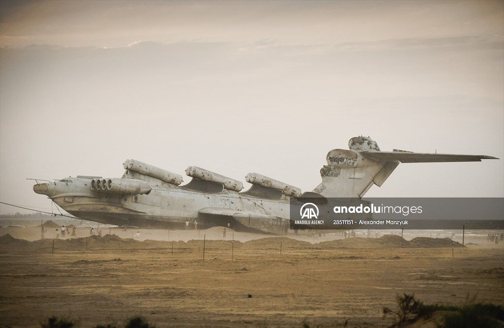 The rocket ship-ekranoplan of the project 903 "Lun"