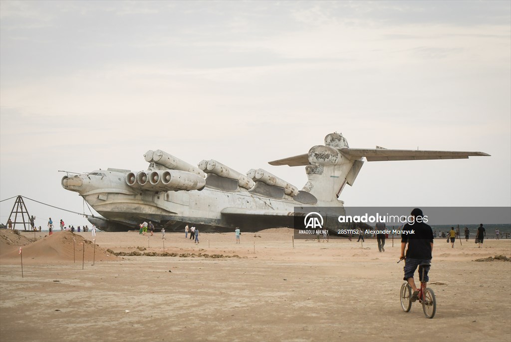 The rocket ship-ekranoplan of the project 903 "Lun"