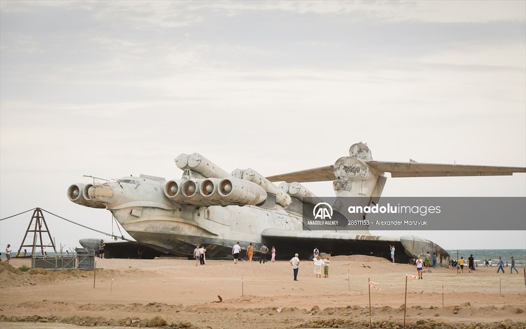 The rocket ship-ekranoplan of the project 903 "Lun"