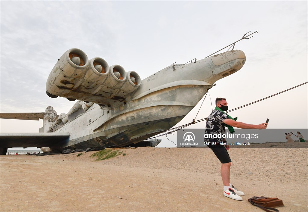 The rocket ship-ekranoplan of the project 903 "Lun"