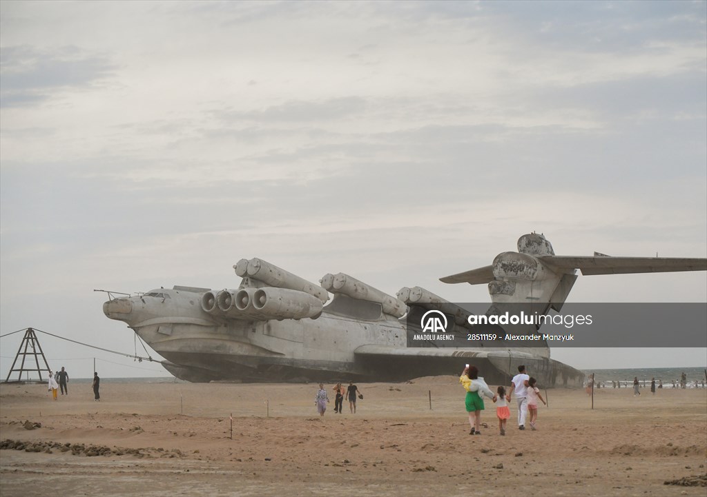 The rocket ship-ekranoplan of the project 903 "Lun"