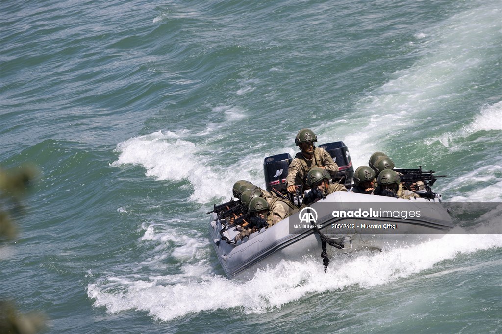 Military training of Turkish commandos in Turkiye's Isparta | Anadolu ...