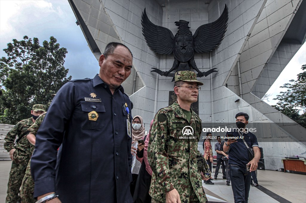 Japan Ground Self-Defense Force visit Monpera Museum in Indonesia