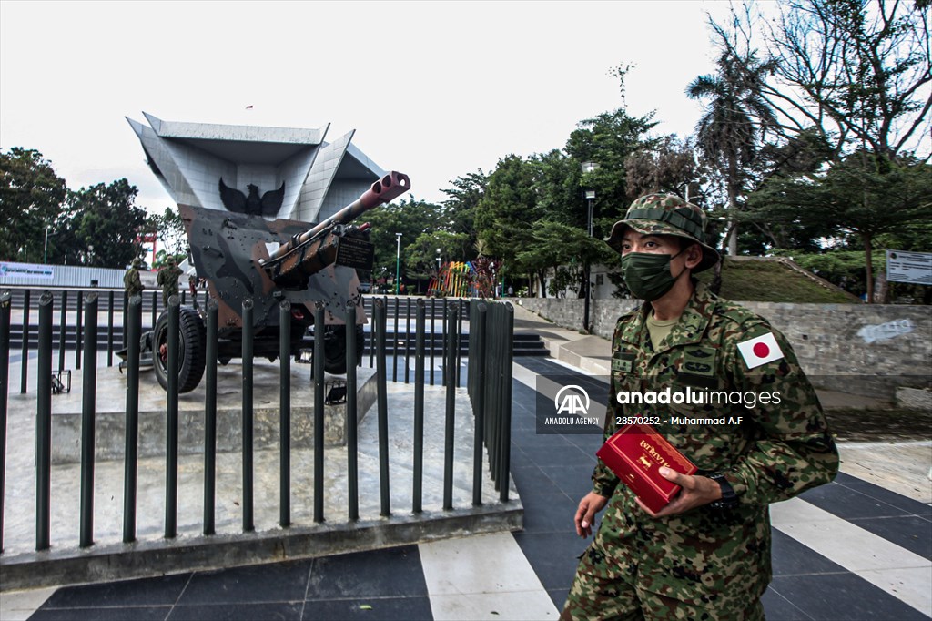 Japan Ground Self-Defense Force visit Monpera Museum in Indonesia