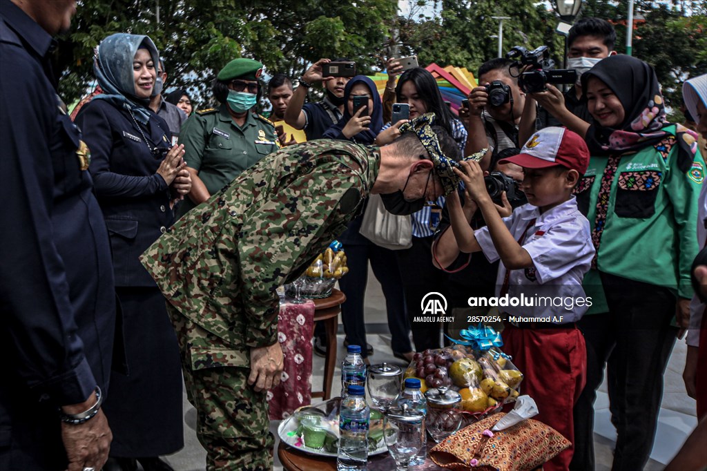 Japan Ground Self-Defense Force visit Monpera Museum in Indonesia