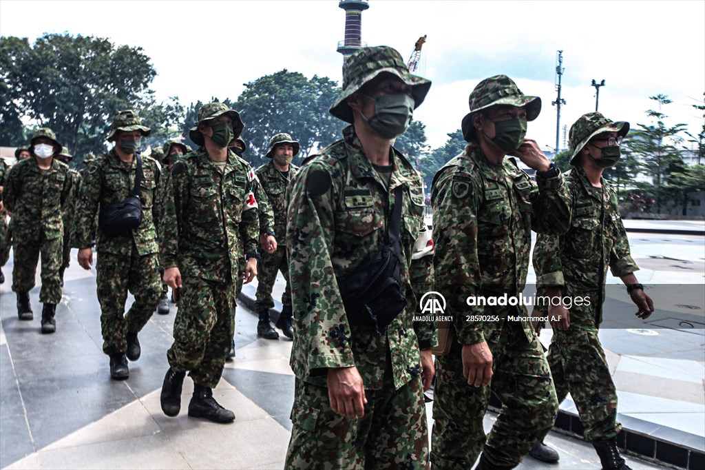 Japan Ground Self-Defense Force visit Monpera Museum in Indonesia