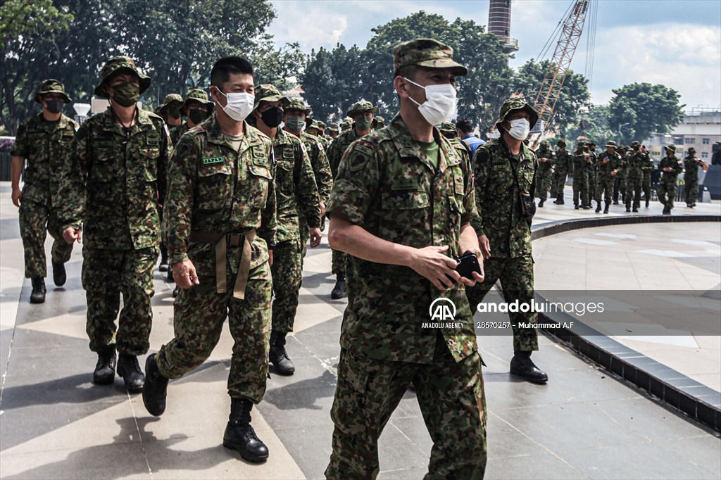 Japan Ground Self-Defense Force visit Monpera Museum in Indonesia