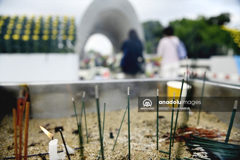 77th Anniversary Of The World's First Atomic Bombing In Hiroshima ...