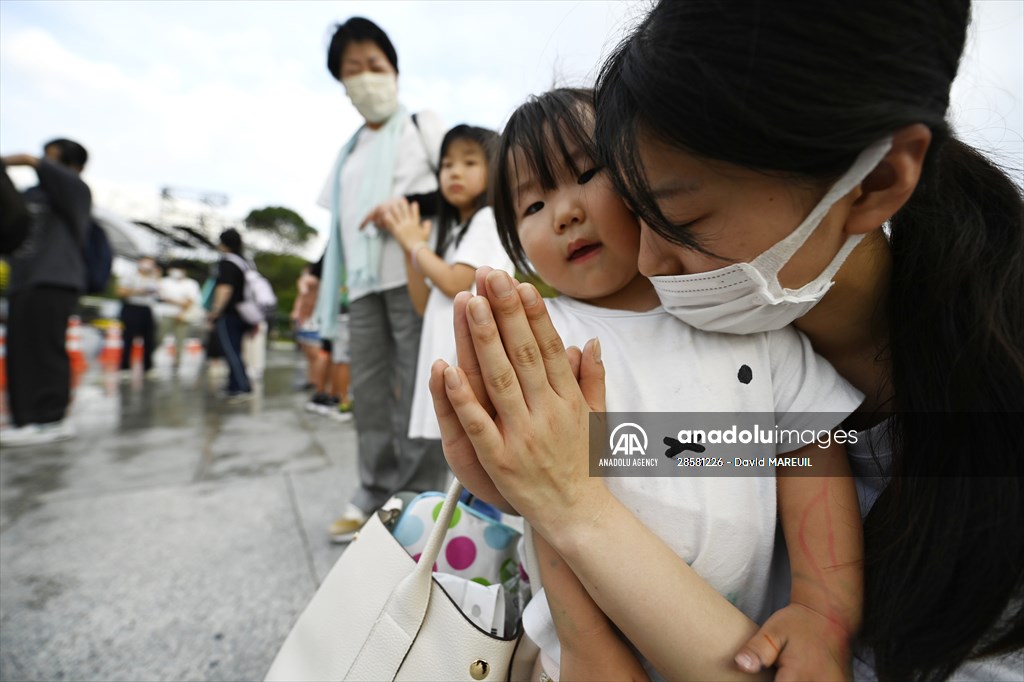 77th Anniversary Of The World's First Atomic Bombing In Hiroshima ...