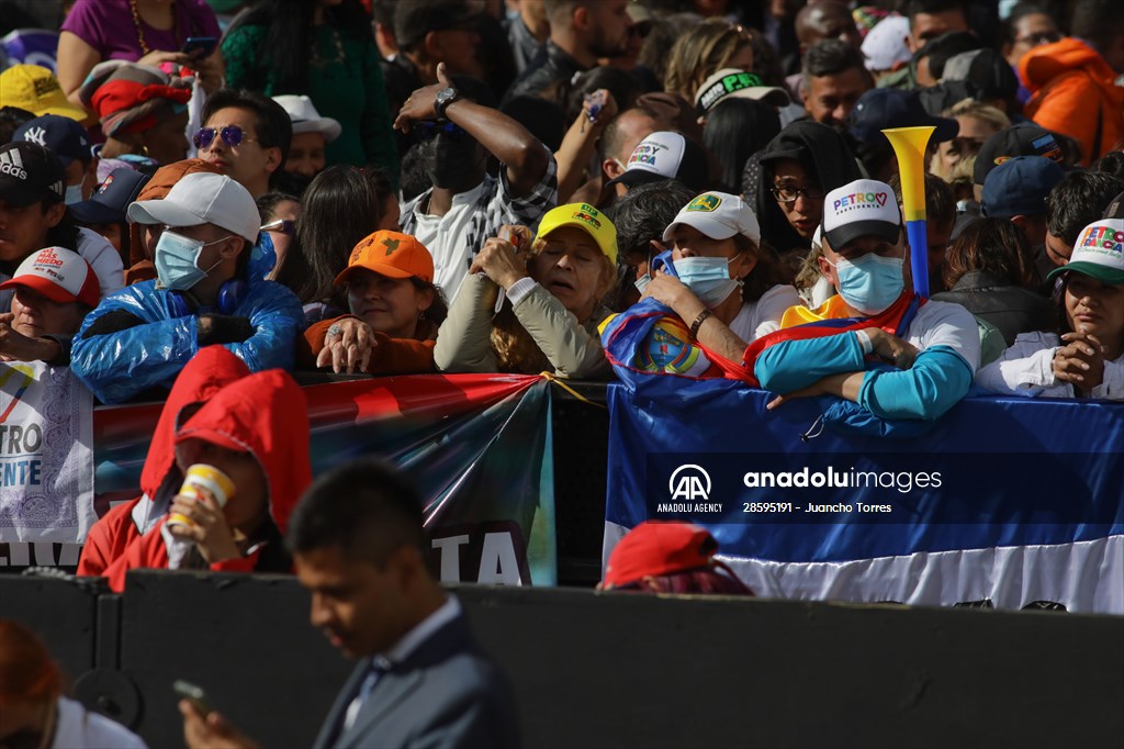 Inauguration of Colombia's president-elect Gustavo Petro in Bogota