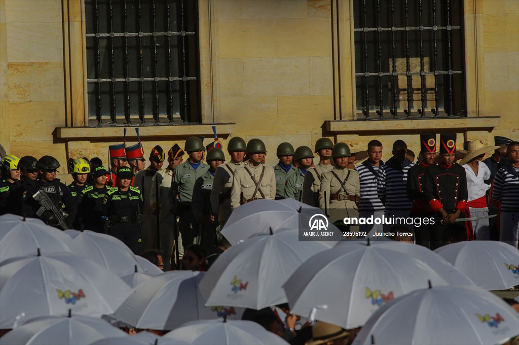 Inauguration of Colombia's president-elect Gustavo Petro in Bogota