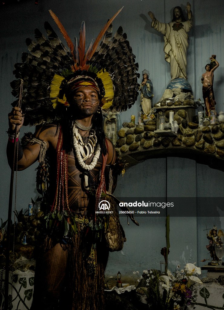 International Day of Indigenous Peoples in Rio de Janeiro Brazil