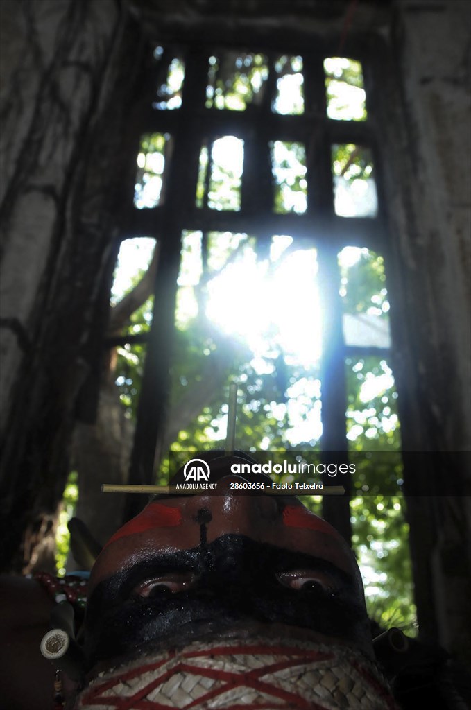 International Day of Indigenous Peoples in Rio de Janeiro Brazil