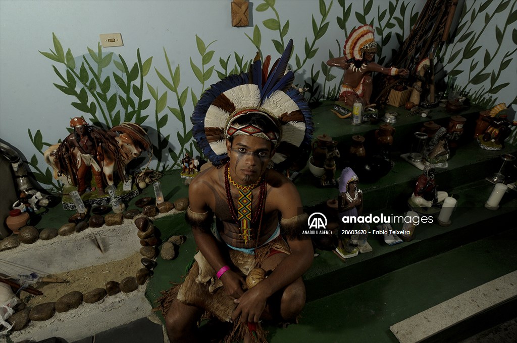 International Day of Indigenous Peoples in Rio de Janeiro Brazil