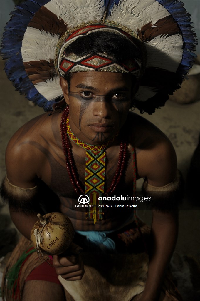 International Day of Indigenous Peoples in Rio de Janeiro Brazil