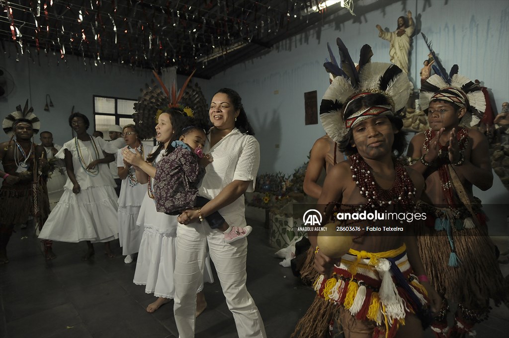 International Day of Indigenous Peoples in Rio de Janeiro Brazil