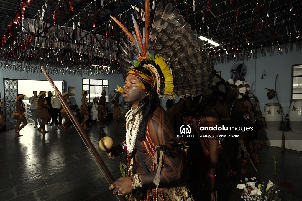International Day of Indigenous Peoples in Rio de Janeiro Brazil