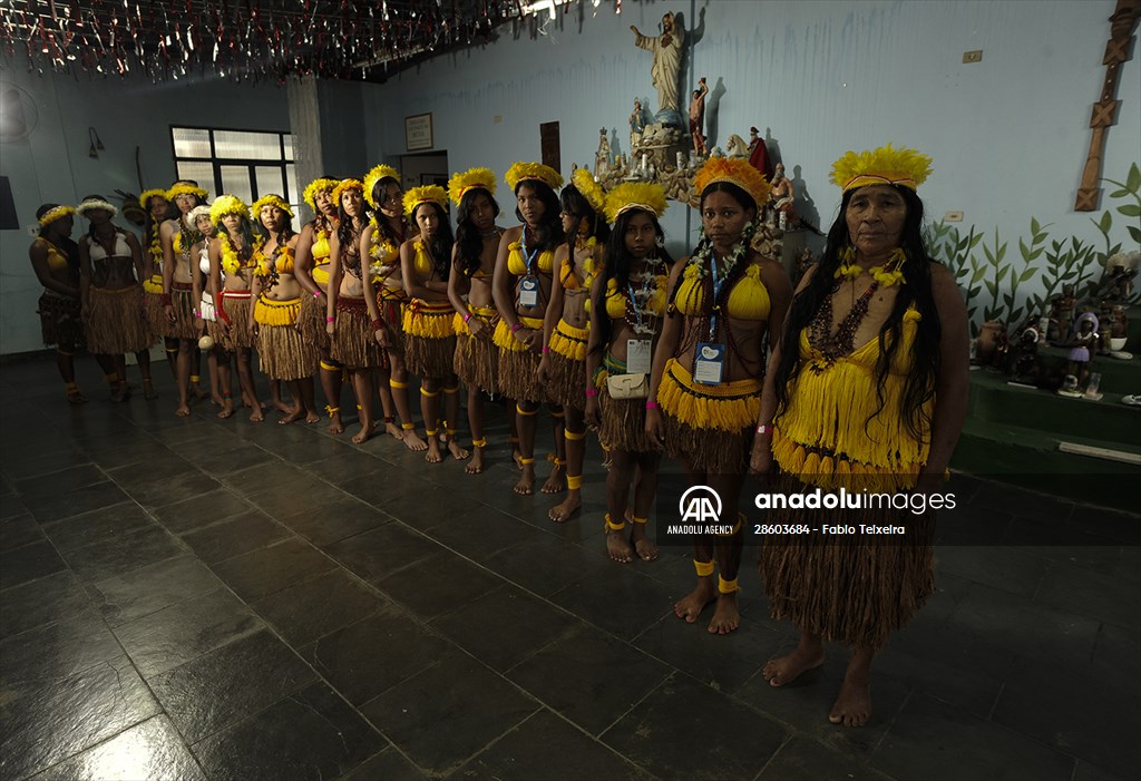 International Day of Indigenous Peoples in Rio de Janeiro Brazil