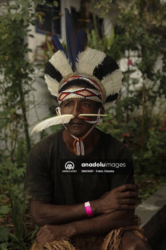 International Day of Indigenous Peoples in Rio de Janeiro Brazil