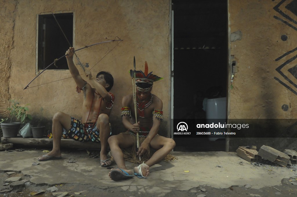 International Day of Indigenous Peoples in Rio de Janeiro Brazil