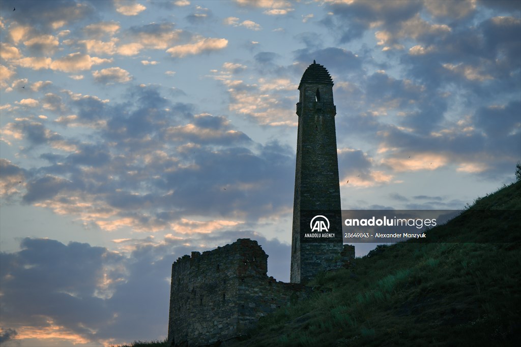 Views of Ingush Towers in Ingushetia