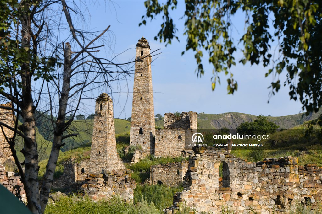 Views of Ingush Towers in Ingushetia