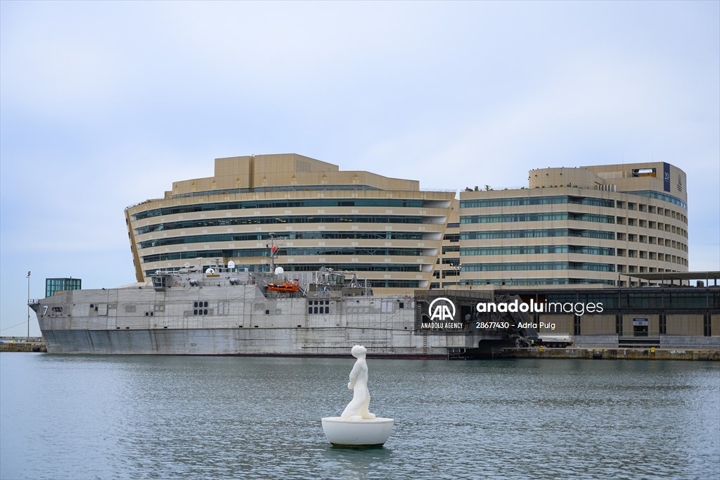 United States Navy's Military Sealift Command's Spearhead-class ...