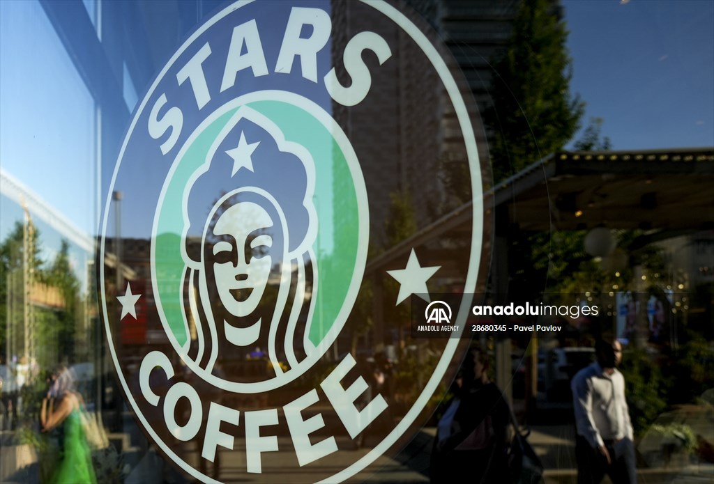 Former Starbucks coffee shops reopened as Stars Coffee in Russia