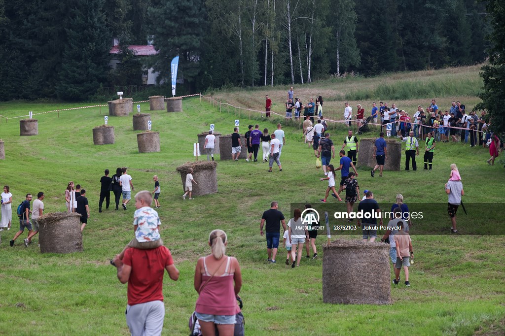 Farm Tractors Race In Poland