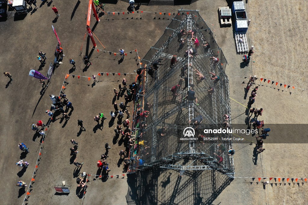 Tough Mudder event in Sonoma Valley of California Anadolu Images