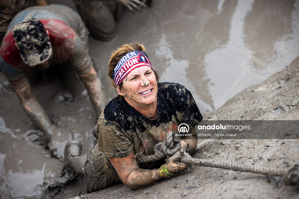 Tough Mudder event in Sonoma Valley of California