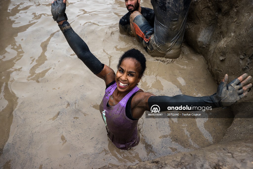 Tough Mudder event in Sonoma Valley of California