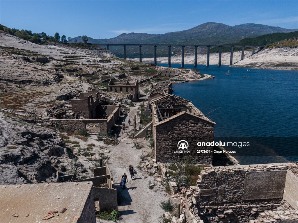 Aceredo submerged town emerges due to intense drought in Spain