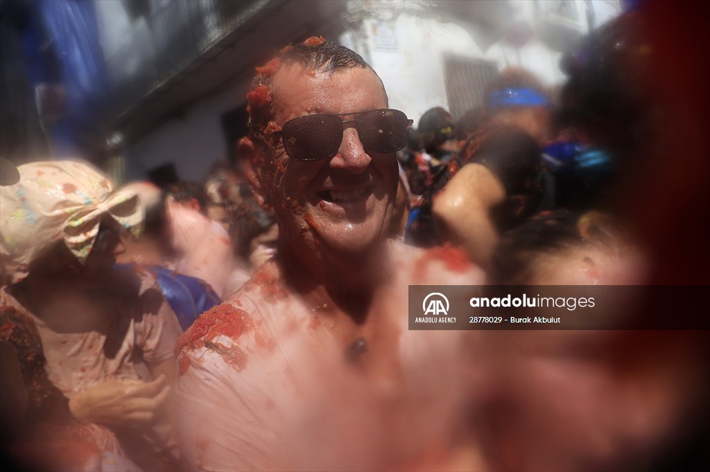 "La Tomatina" Festival in Spain