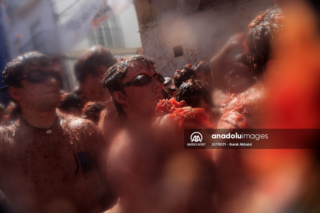 "La Tomatina" Festival in Spain