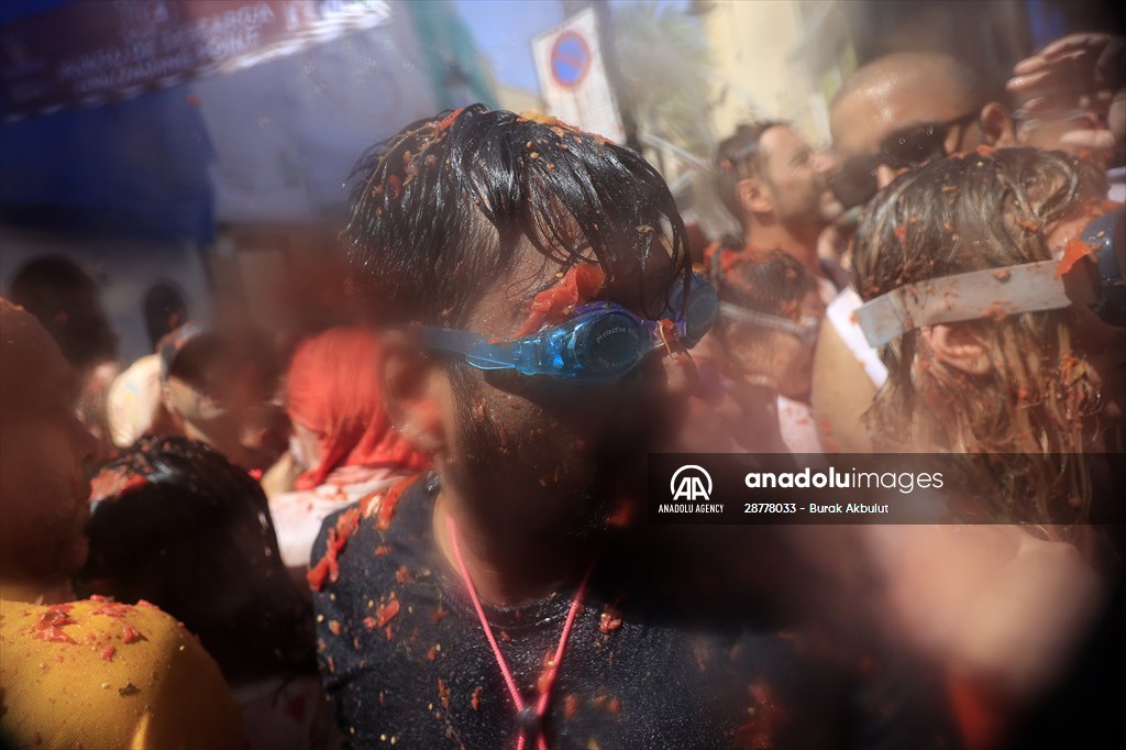 "La Tomatina" Festival in Spain