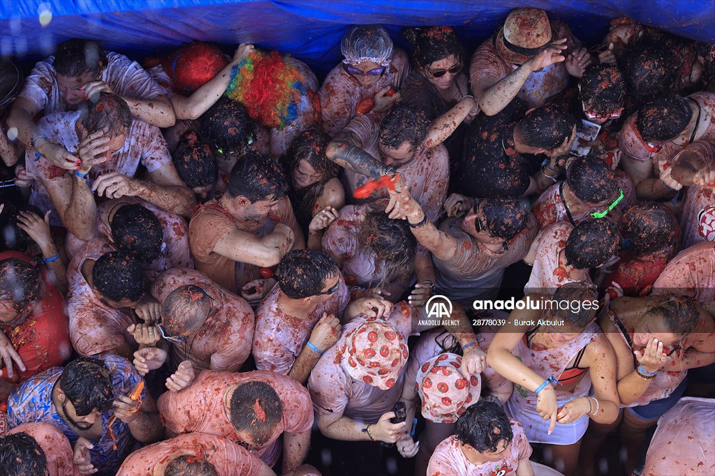 "La Tomatina" Festival in Spain