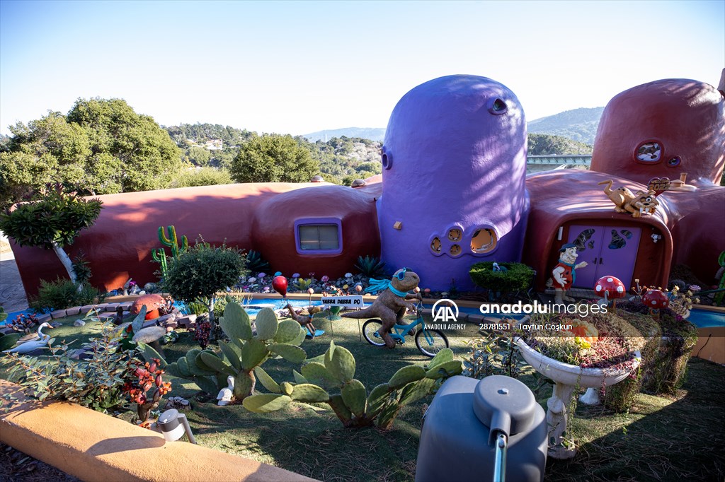 Flintstones house in Hillsborough of California