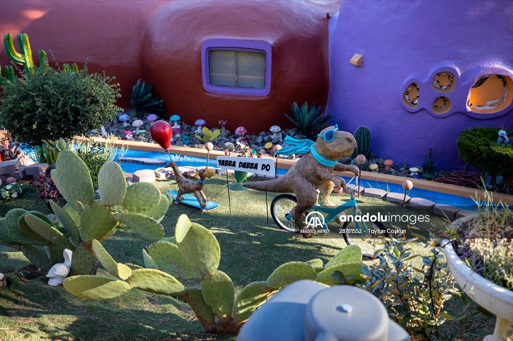 Flintstones house in Hillsborough of California