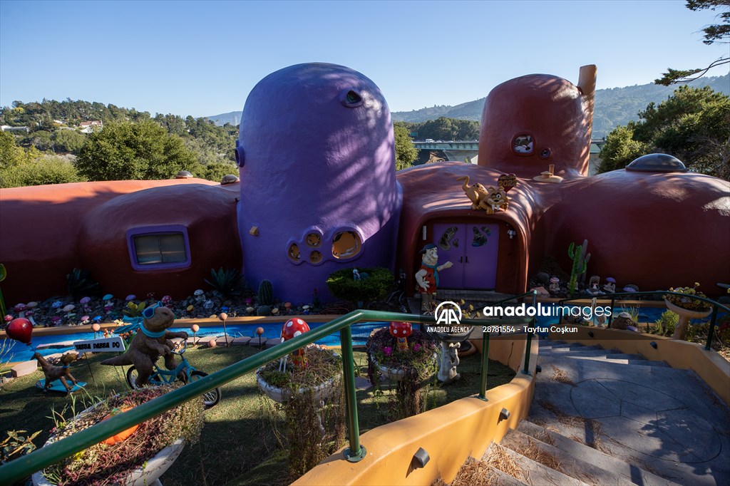 Flintstones house in Hillsborough of California