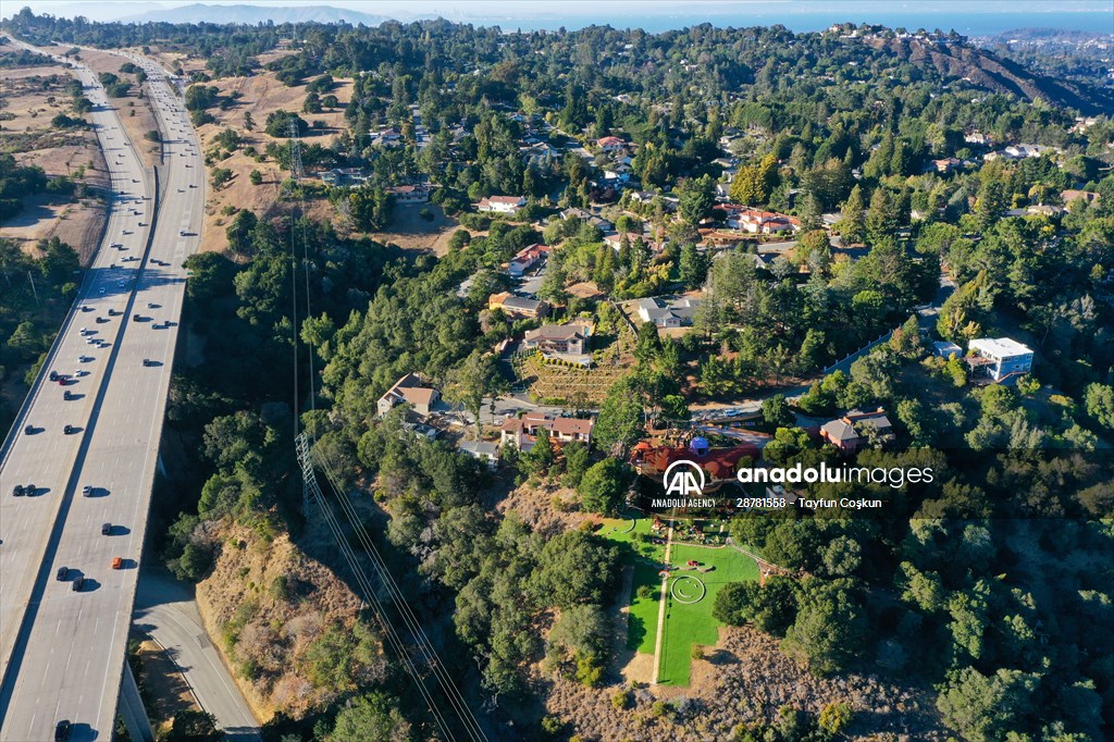 Flintstones house in Hillsborough of California