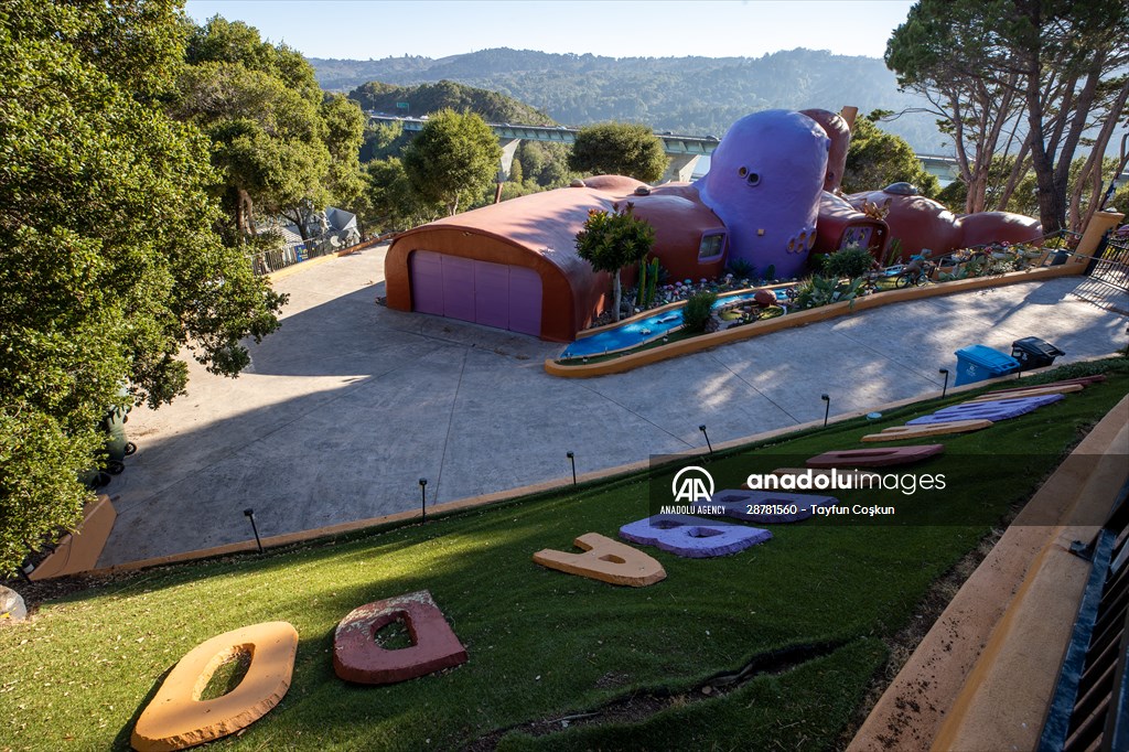 Flintstones house in Hillsborough of California