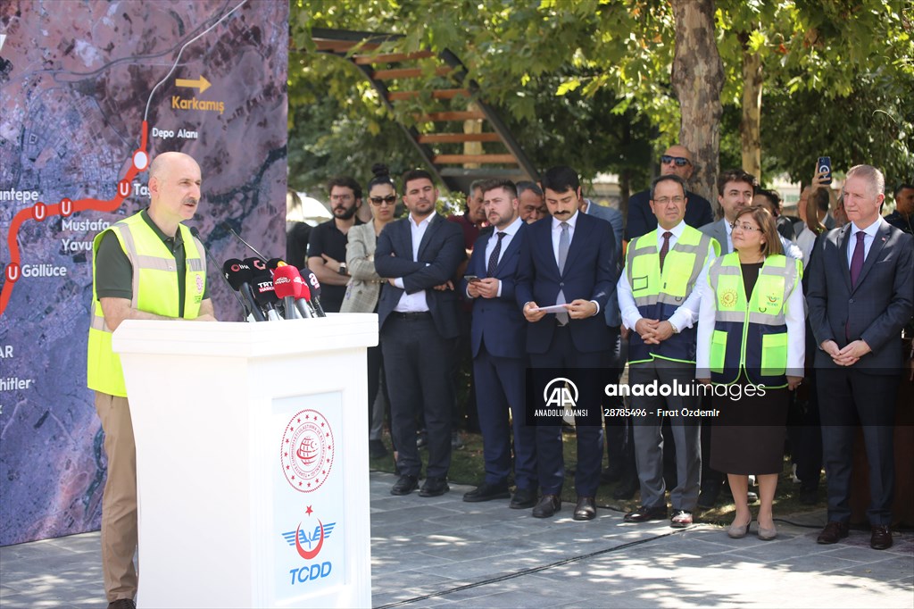 Bakan Karaismailoğlu, Gaziray'ın ilk test sürüşüne katıldı