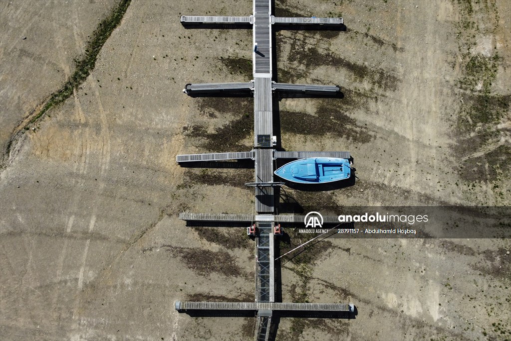 Water level drop in Germany