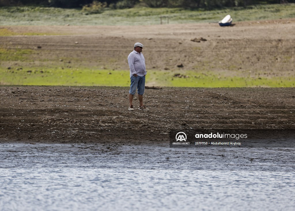 Water level drop in Germany