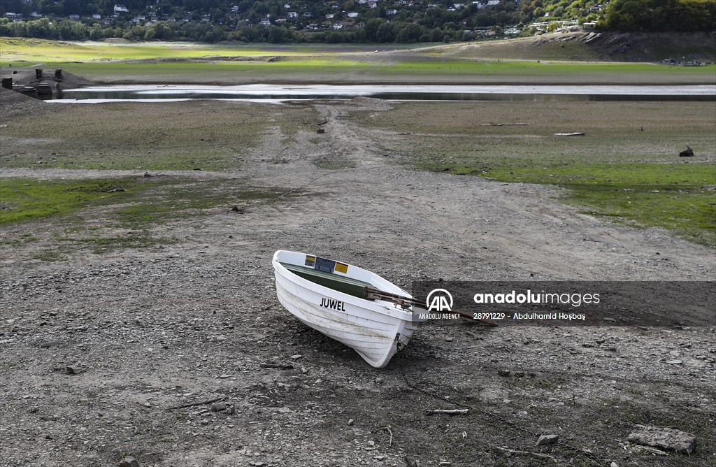 Water level drop in Germany